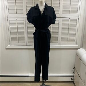 New Tahari Elegant Black Jumpsuit
